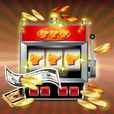 Ilustrasi permainan slot online dan taruhan olahraga di perangkat mobile